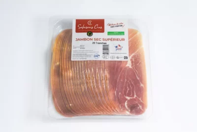 Jambon sec 25 tranches 500g