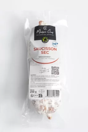 Saucisson sec pur porc sous cello